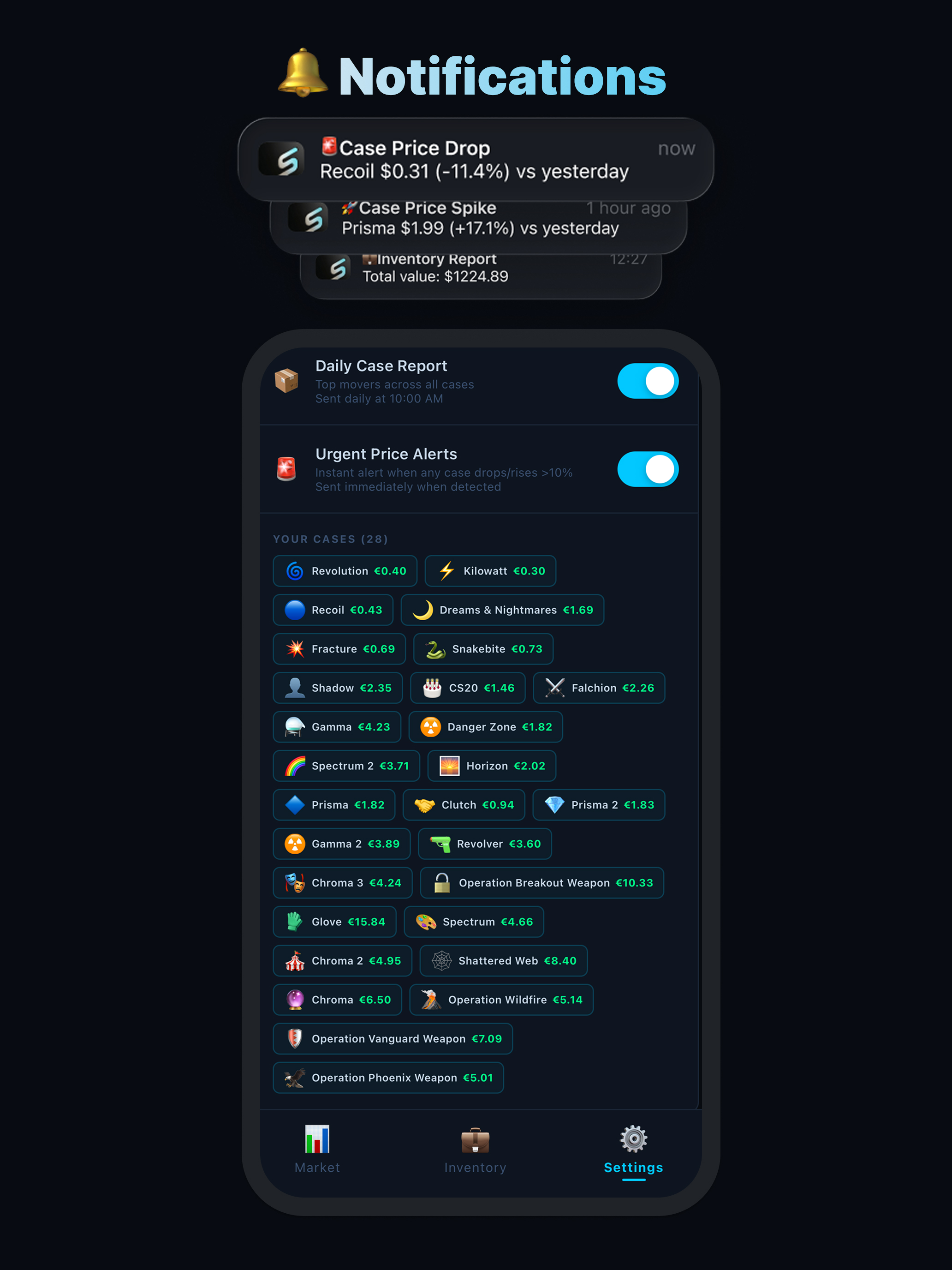 Skinmanity - CS2 Skin Tracker