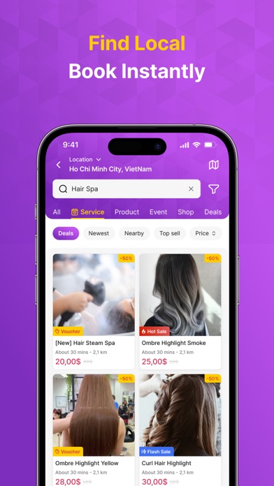 Vio - Smart Booking Screenshot