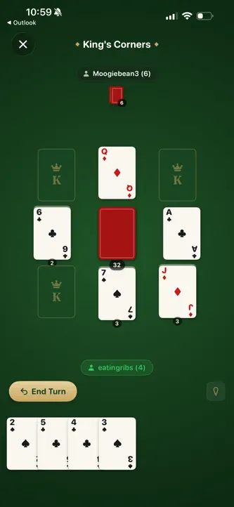 King's Corners Go screenshot 1