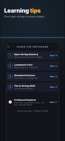 Fretboard King: Guitar notes Screenshot 3 of 6