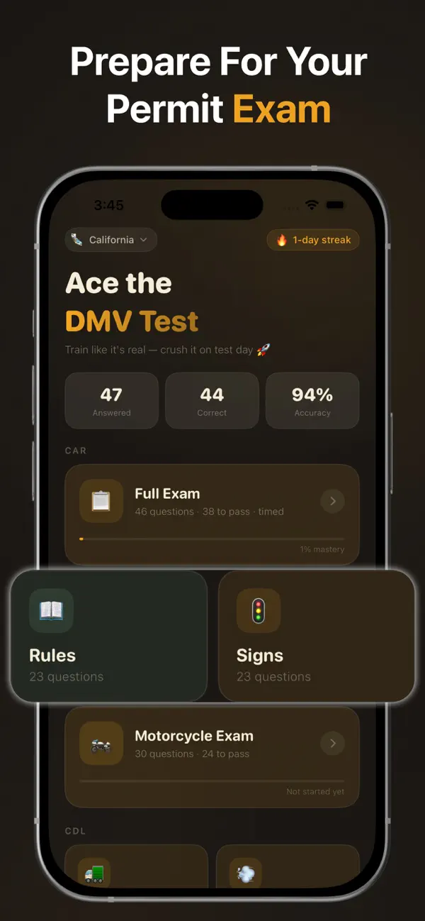 Screenshot #2 pour California DMV Test Practice