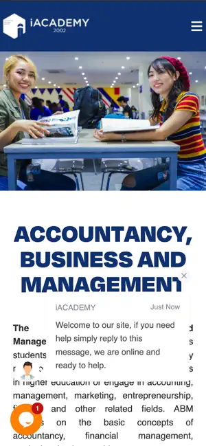 iACADEMY APP screenshot 3