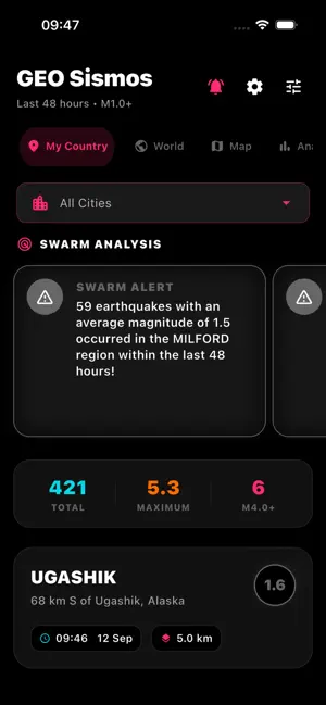 GEO Sismos screenshot 1