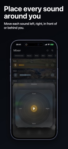 Oasis: Nature Sound Mixer iPhone screenshot
