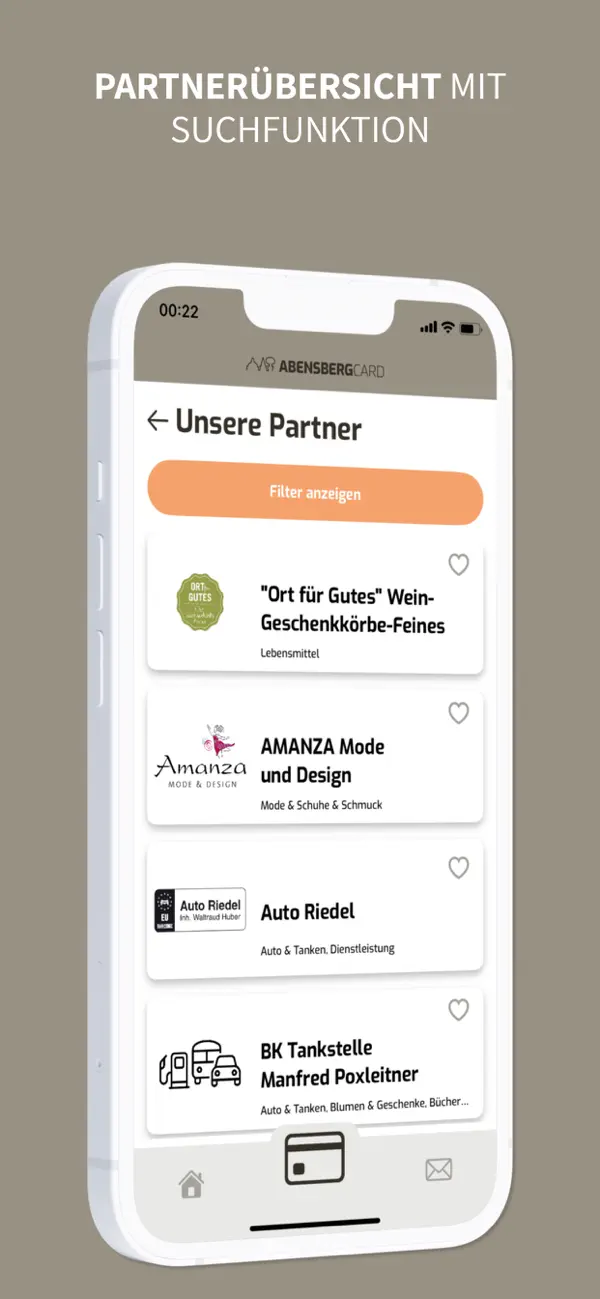 Screenshot #3 pour AbensbergCARD & App