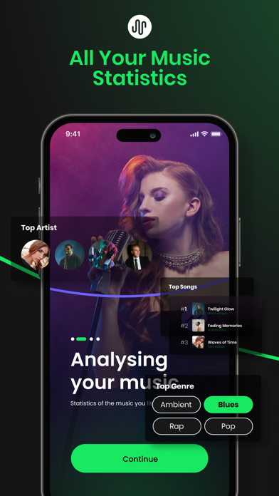 Statify: Music Stats Analyzer Screenshot