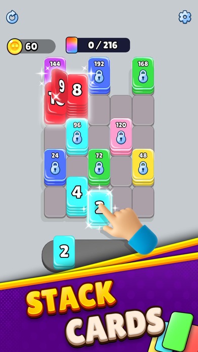 Card Sort 3D! - Color Cards Screenshot