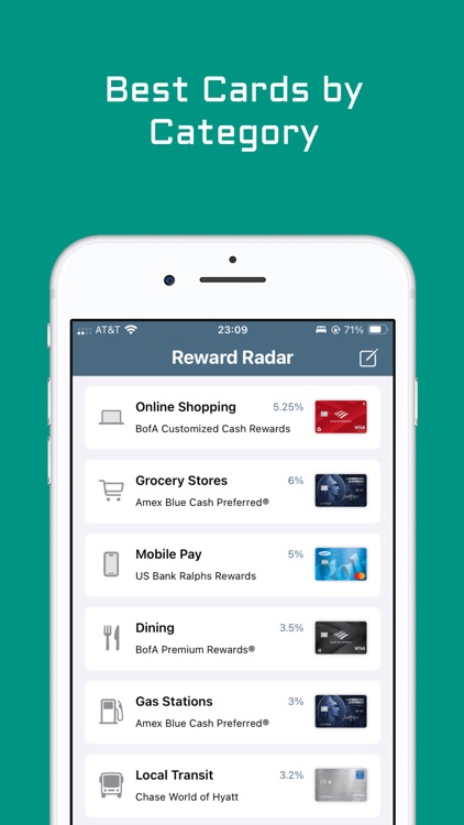 RewardRadar: Credit Cards