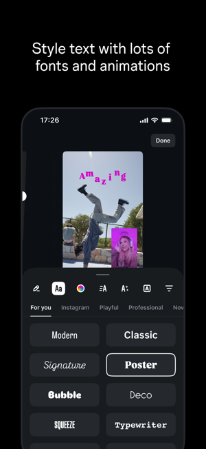 ‎Edits, an Instagram app Screenshot