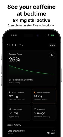 Clarity: Caffeine Tracker Screenshot 1 of 6