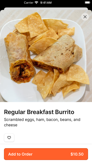 El Faro Méxican Foods iPhone screenshot 3 - Food & Drink app