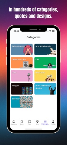 Trend Post Quotes iPhone screenshot