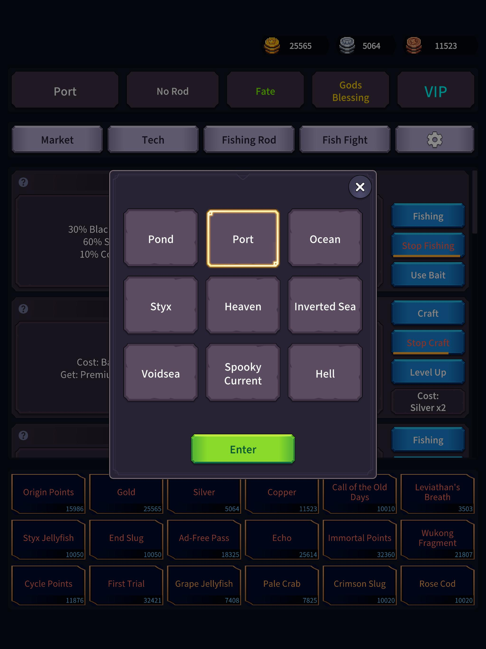 RuneTide: Idle Fishing RPG screenshot 15