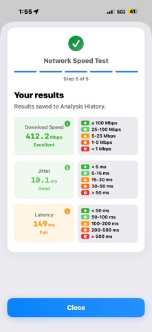 Network Check: WiFi & Cellular screenshot