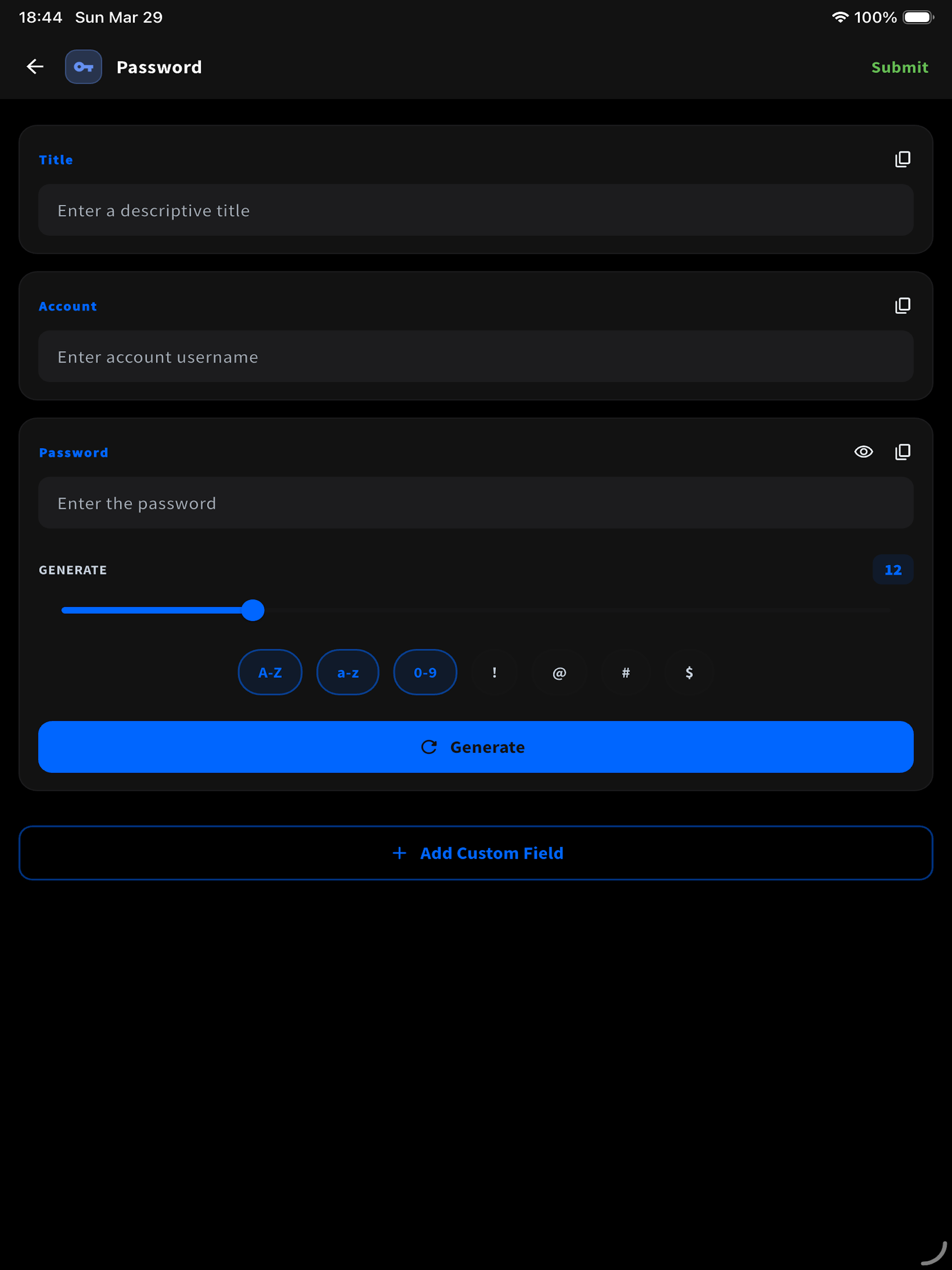 EasyPass - Password Vault