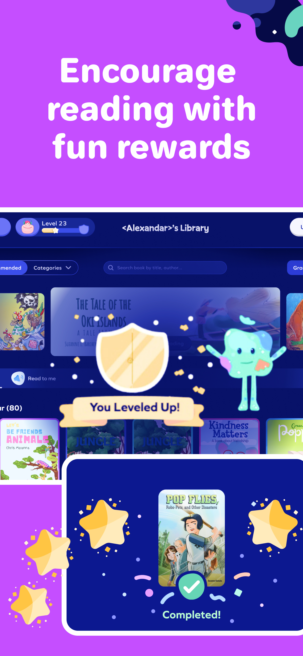 Splash Books: Kids Reading App