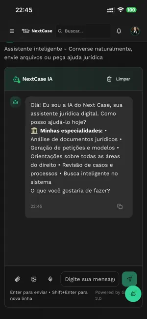 NextCase IA screenshot 1