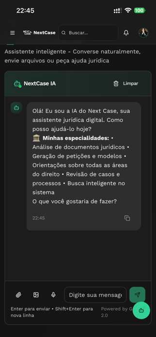 NextCase IA Screenshot 1 of 7
