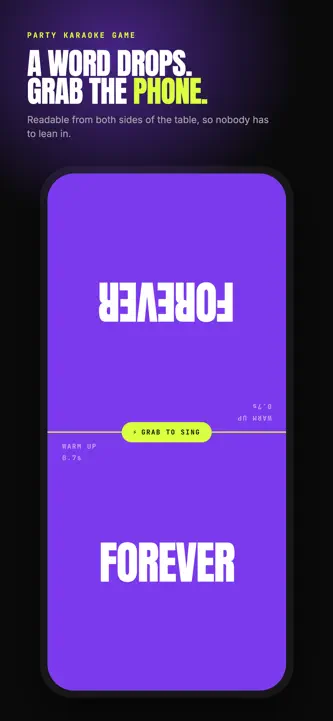 Grab The Phone Karaoke Battle screenshot 1