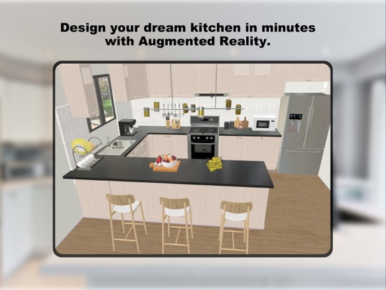 ARKitchen Kitchen Design iPad screenshot 1 - Lifestyle app