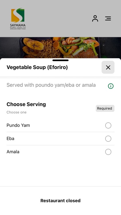 SayMama African Street Food screenshot-3