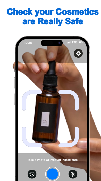 Product & Ingredient Scanner Screenshot