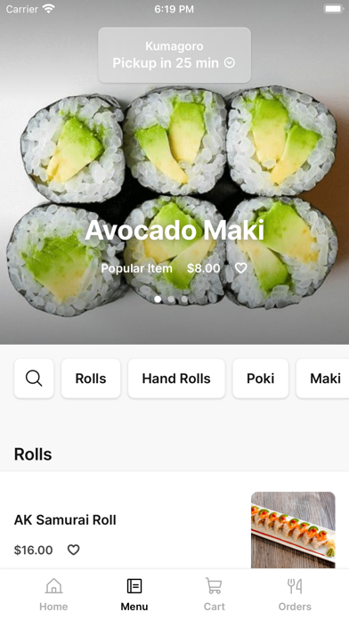 Kumagoro iPhone screenshot 2 - Food & Drink app