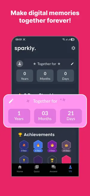 sparkly couple app screenshot 4