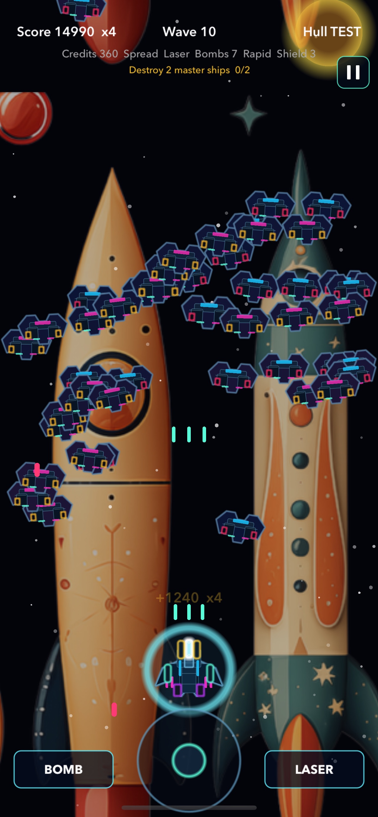 Screenshot 2 of Neon Defender