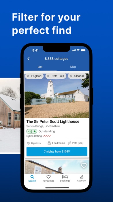 Sykes: Book Holidays You Love Screenshot