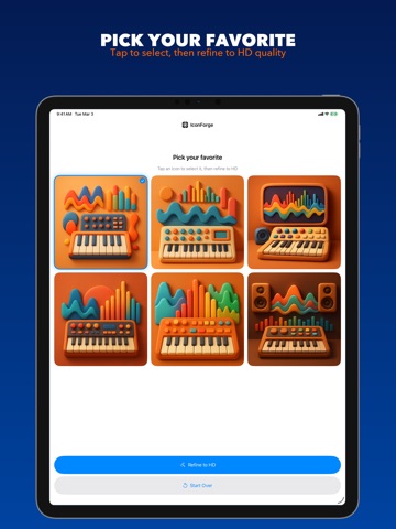 IconForge - AI App Icon Maker iPad screenshot