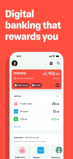 Monzo - Mobile Banking screenshot