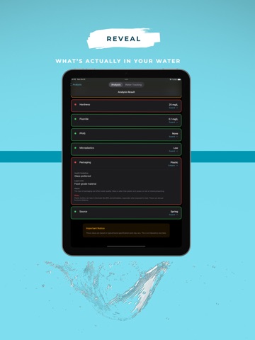 Water Score & Tracker iPad screenshot