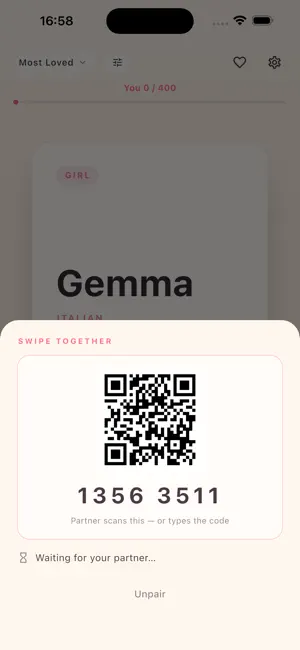 BabyDeck: Baby Name Matcher screenshot 4