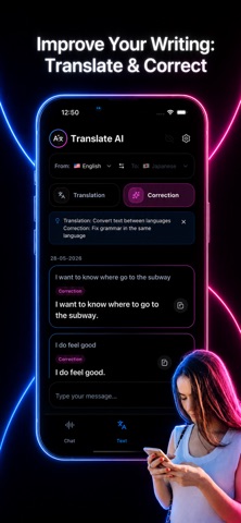 Translate AI: Live Translator iPhone screenshot 4
