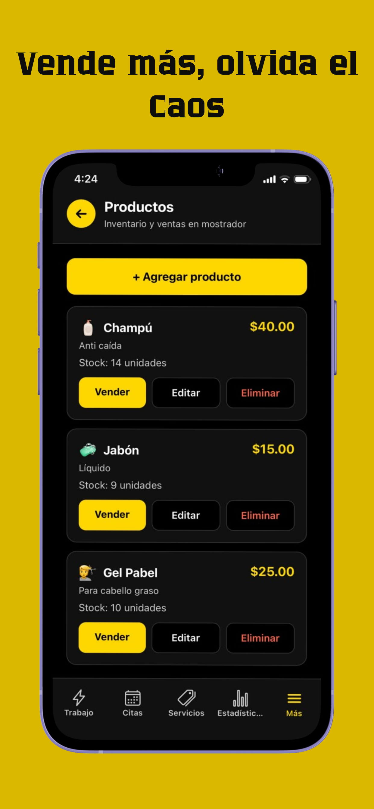 BarberCitas Agenda y Clientes