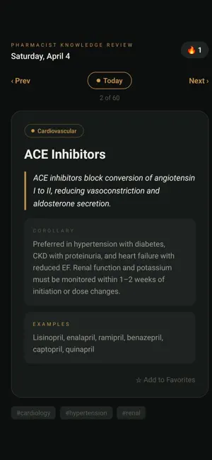 Pharmacist Knowledge Review screenshot 1