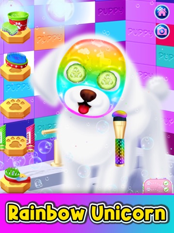 Pet Games: Rainbow Unicorn iPad screenshot