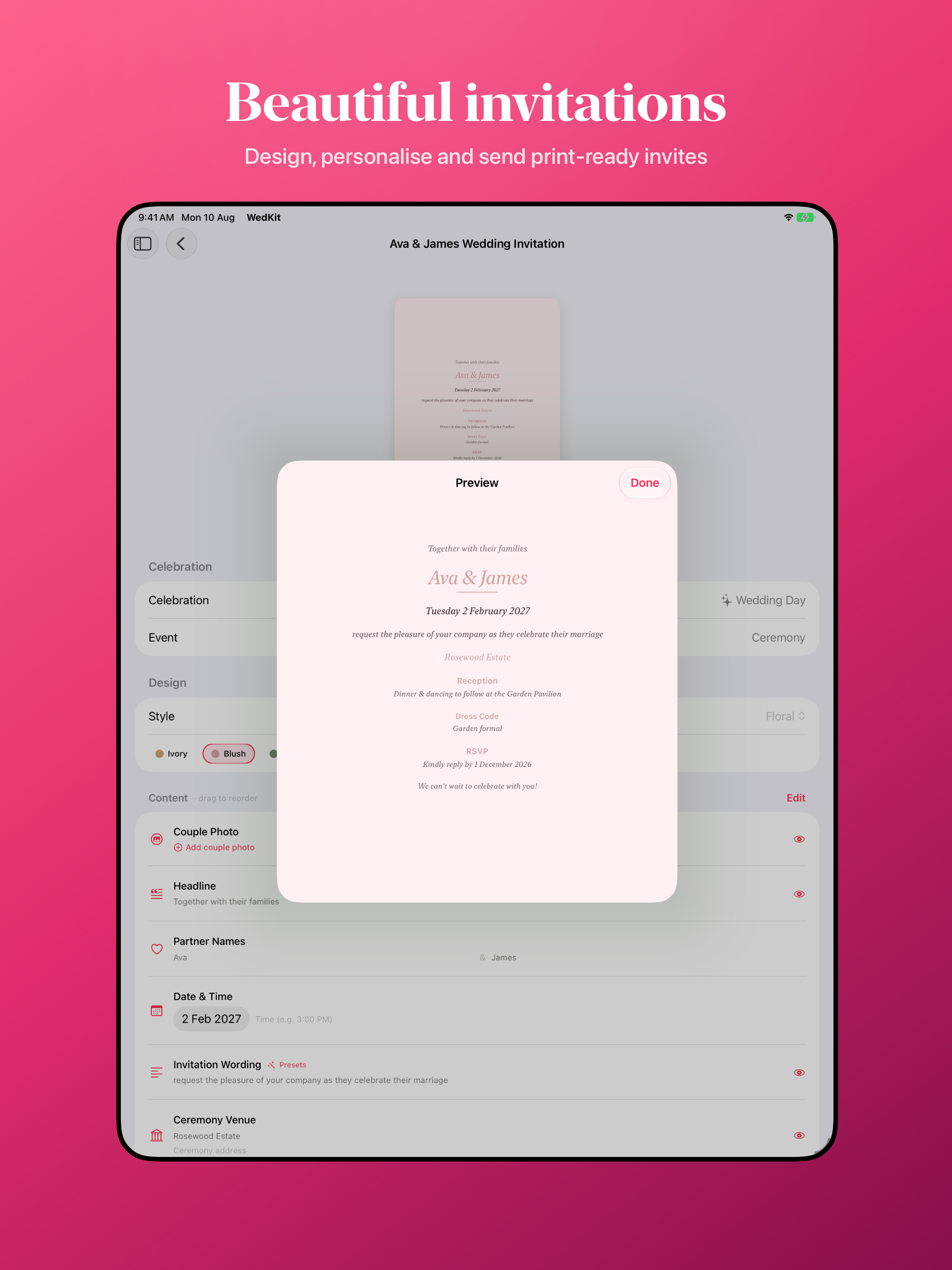 WedKit - Wedding Planner screenshot 20