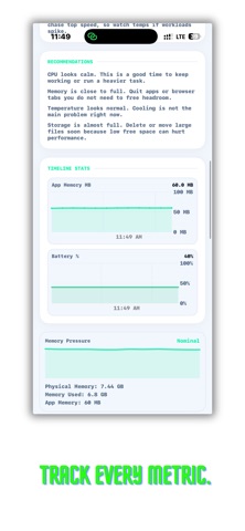System Rx iPhone screenshot