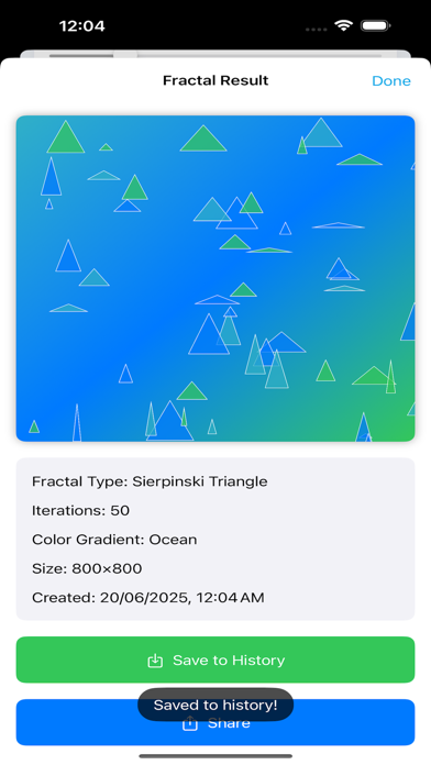 Fractalicious Patterns Screenshot