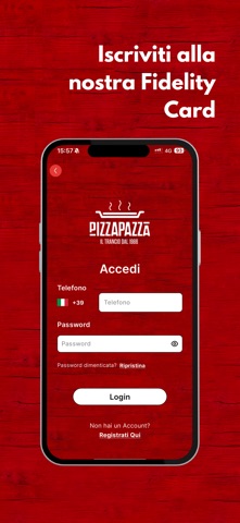 Pizza Pazza Cernusco iPhone screenshot