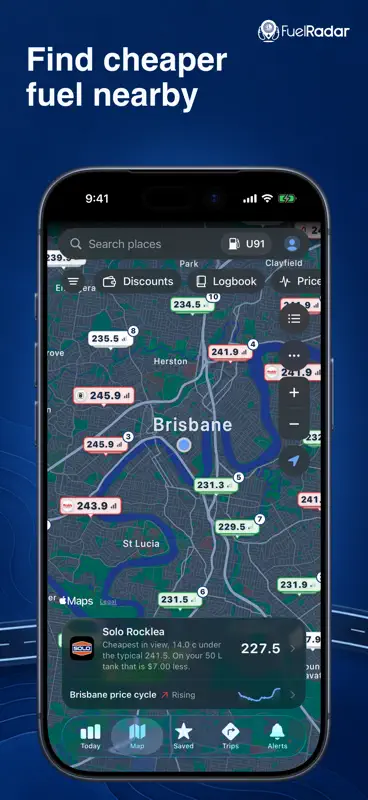 FuelRadar: Fuel Prices & Map screenshot 1 of 10