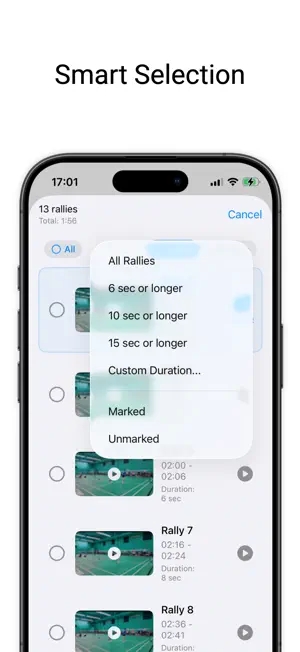 RallyCut: AI Badminton Editor screenshot 2