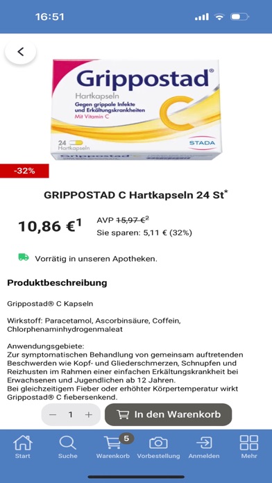 App screenshot