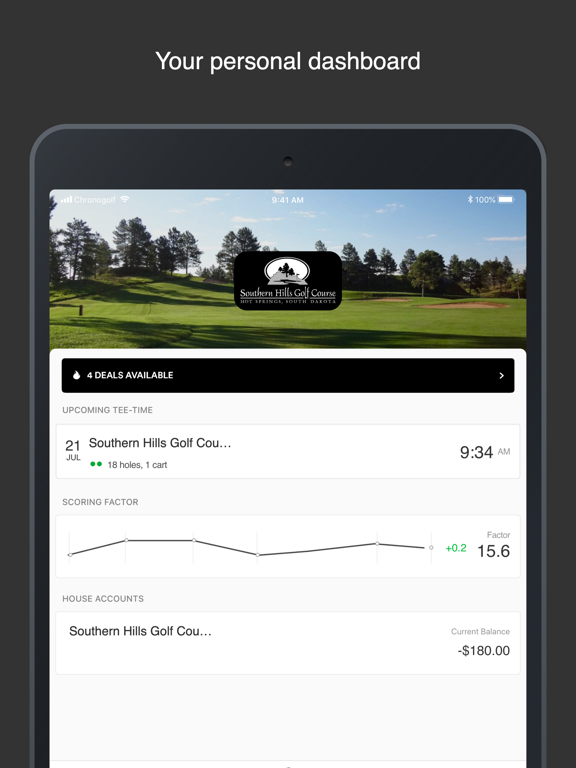 Southern Hills Golf app screenshot 3