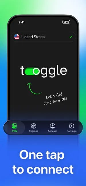 Toggle VPN for Movies & Sport screenshot 3