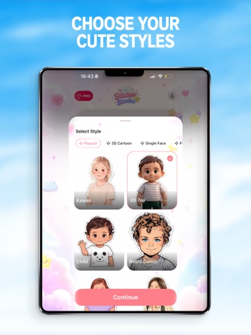 Sticker Studio - Sticker Maker iPad screenshot