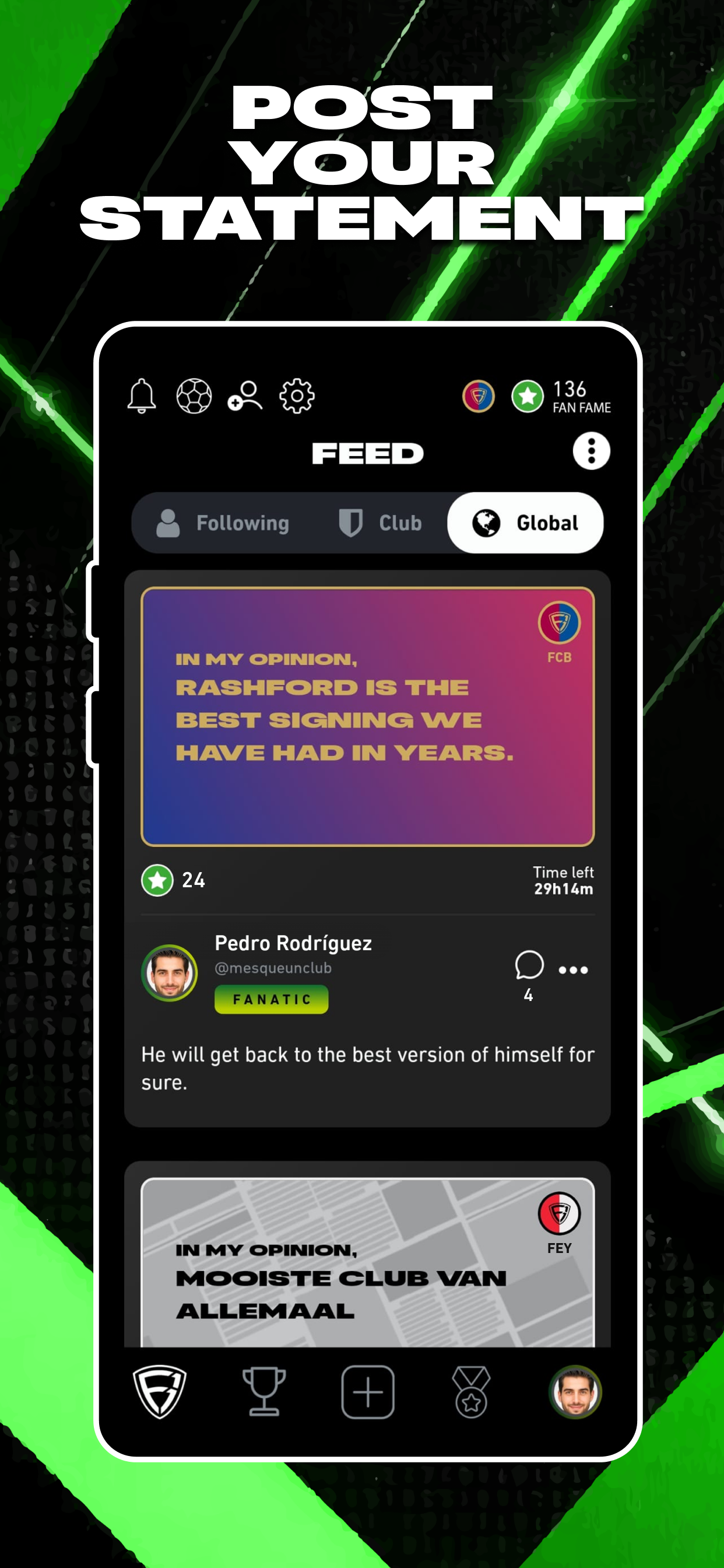 Fans Eleven - Football talk screenshot 5
