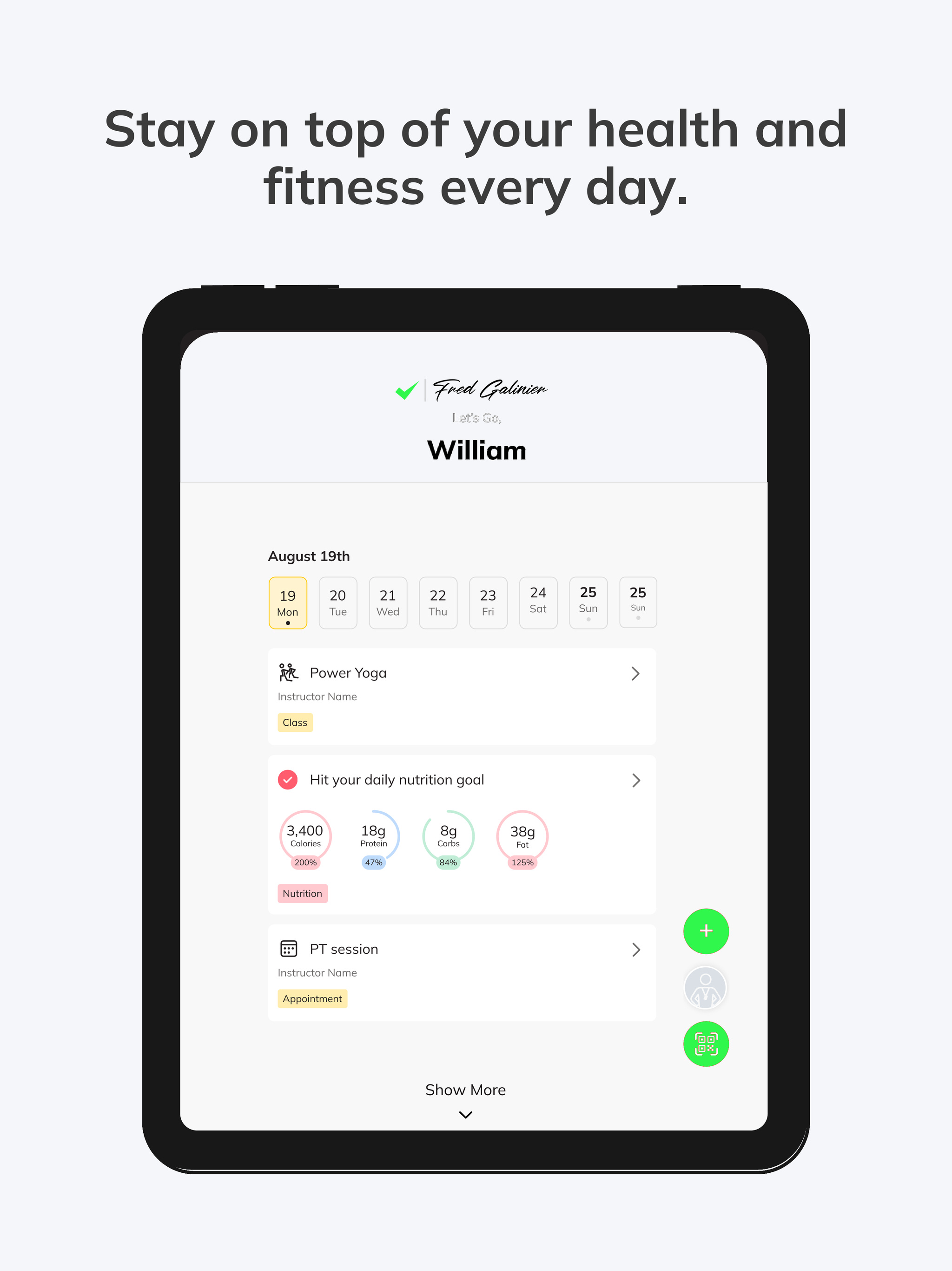 Fred Galinier Fitness screenshot 8
